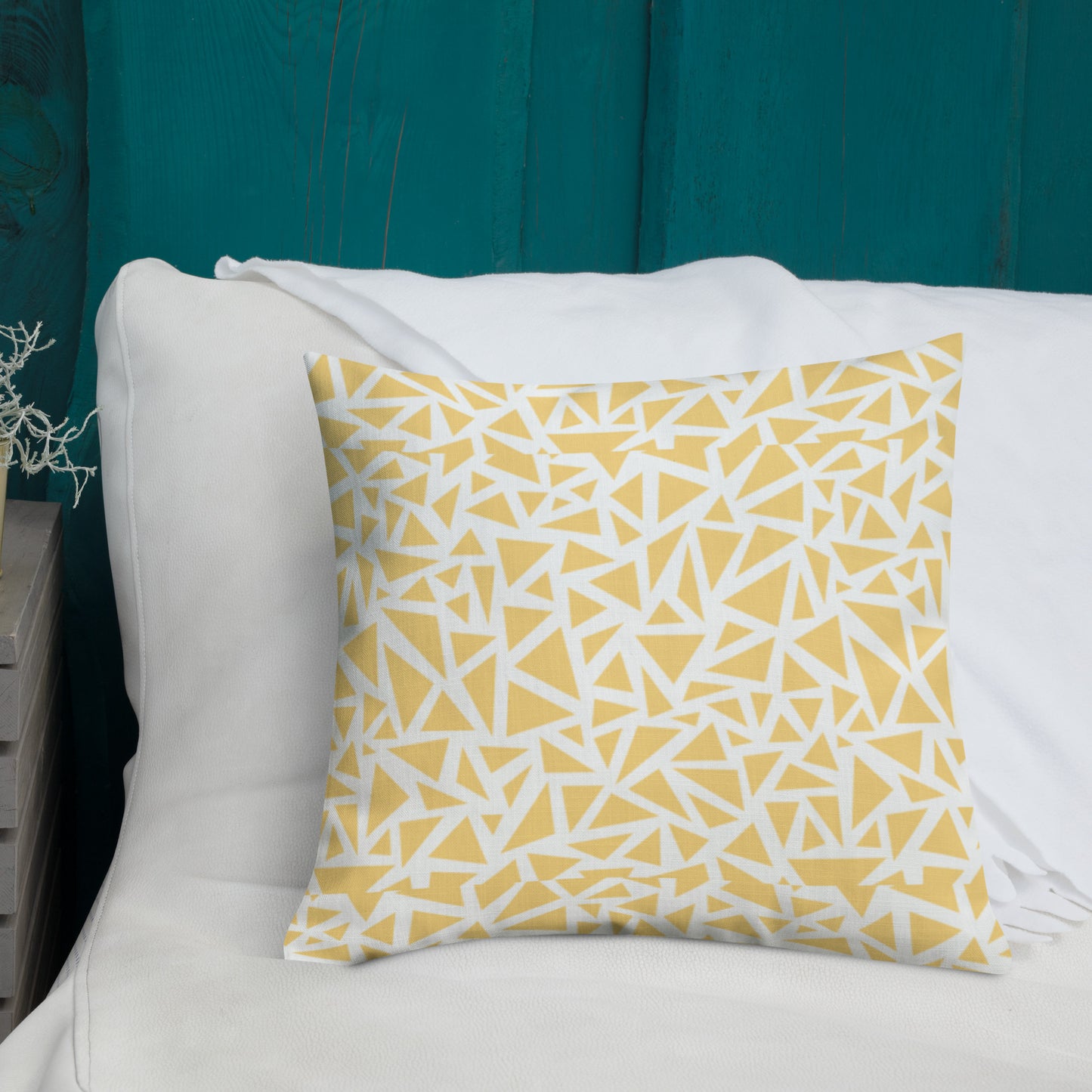 Sunshine Yellow Cushion