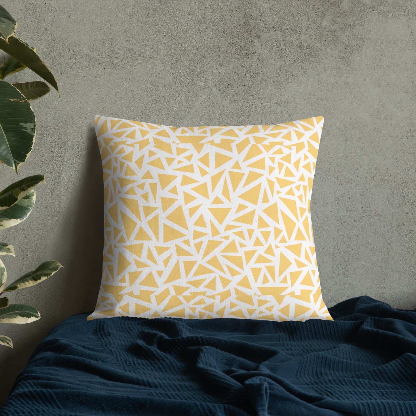 Sunshine Yellow Cushion